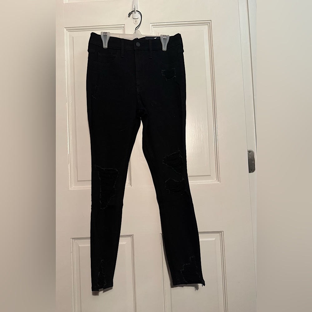 Hollister High-Rise Crop Super Skinny Size 3R